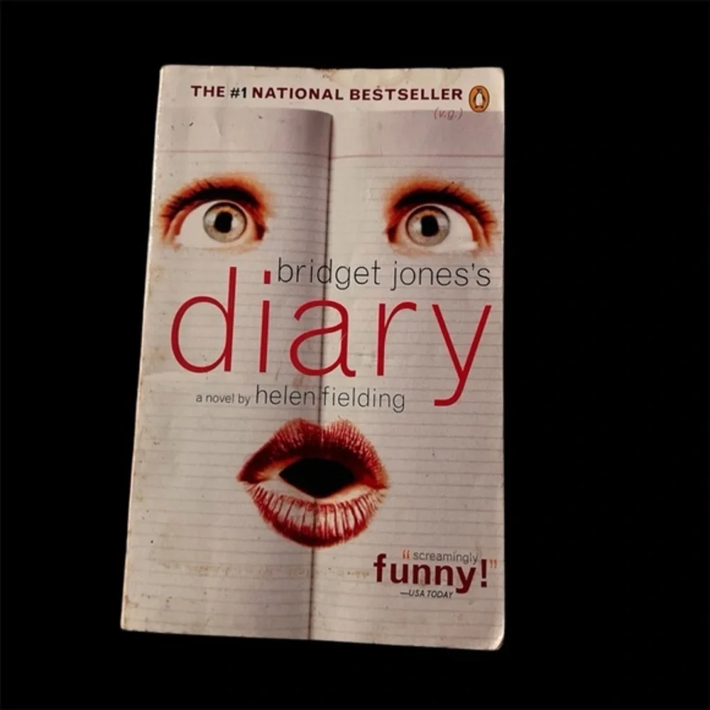 Bridget Jones's Diary by‎ Helen Fielding - White Cover